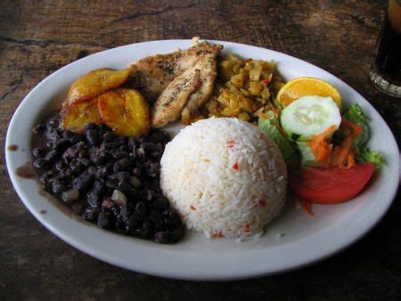 Food in costa rica is not too spicy and usually composed of ingredients that have never seen the inside of a can. Casado | Jamaican recipes, Costa rican food, Food
