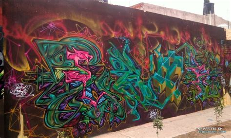 Graffiti De Erak Y Amk En Lugar Desconocido Subido El Sábado 7 De
