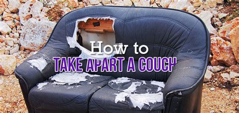 How To Take Apart A Reclining Sofa For Moving