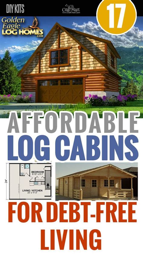 Tiny Log Cabin Kits Easy Diy Project Pre Built Cabins Cabin Kits