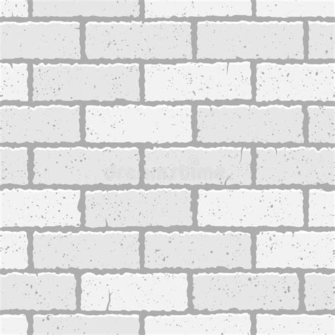 White Brick Texture Seamless Stock Illustrations 9319 White Brick