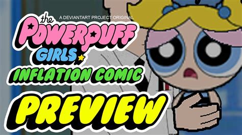 The Powerpuff Girls Inflation Comic Preview Youtube