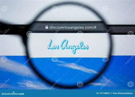 Los Angeles California Usa Jule Illustrative Editorial Of Discoverlosangeles Com