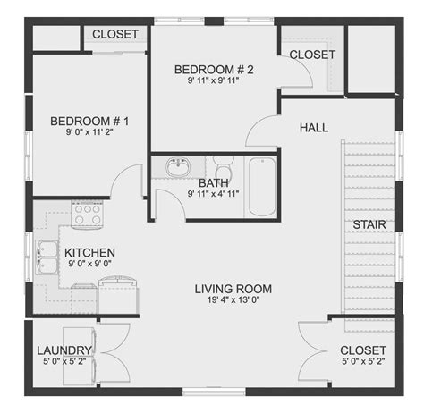 1200 Sq Ft House Floor Plans In Indianapolis