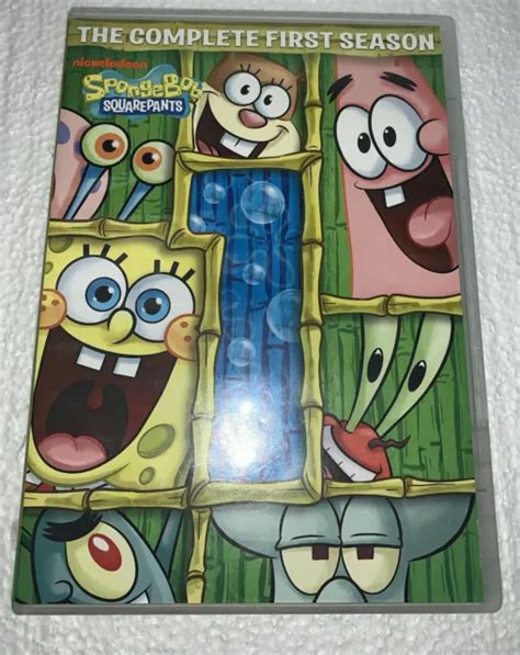 Spongebob Squarepants The Complete 1st Season Dvd 2003 3 Disc Set