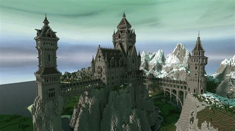 Maybe you would like to learn more about one of these? minecraft mountain castle ideas - Google Search ...