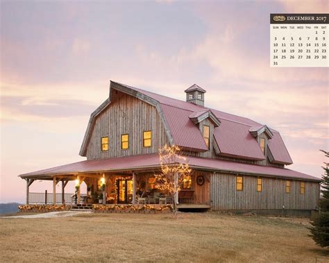 Walk through the post and beam construction process. Pre-Designed Wood Barn Home, Great Plains Western Horse ...