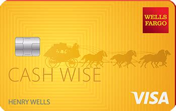 Offers for the wells fargo cash wise visa® card and wells fargo visa signature® card are not available through this site. Cash Wise Visa® Card - Cash back credit card | Wells Fargo