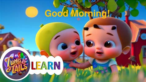 Good Morning Baby Animated Learn English Nursery Rhymes