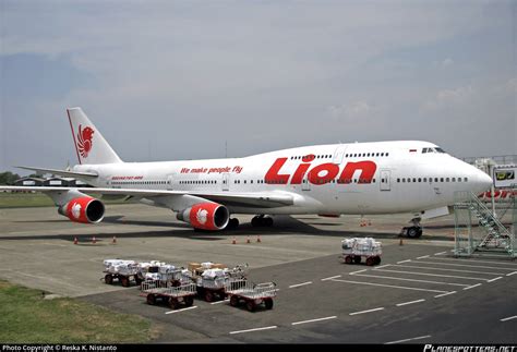 Pk Lhg Lion Air Boeing 747 412 Photo By Reska K Nistanto Id 117995