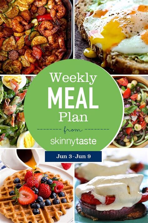 Skinnytaste Meal Plan June 3 June 9 Skinnytaste Bloglovin