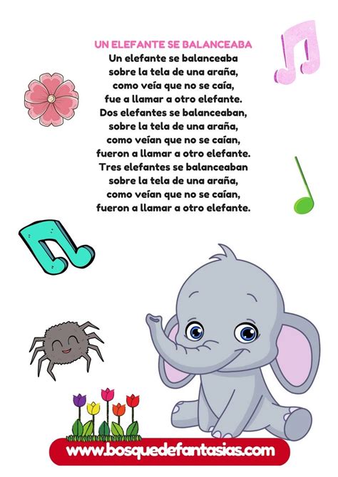 Cancionero Infantil Fichas Con Canciones De Animales Cancionero