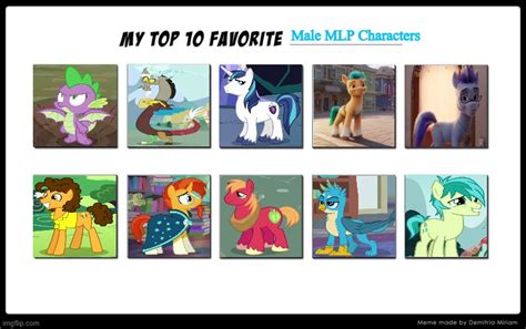 My Top 10 Favorite Male Mlp Characters By Animetrain027 On Deviantart