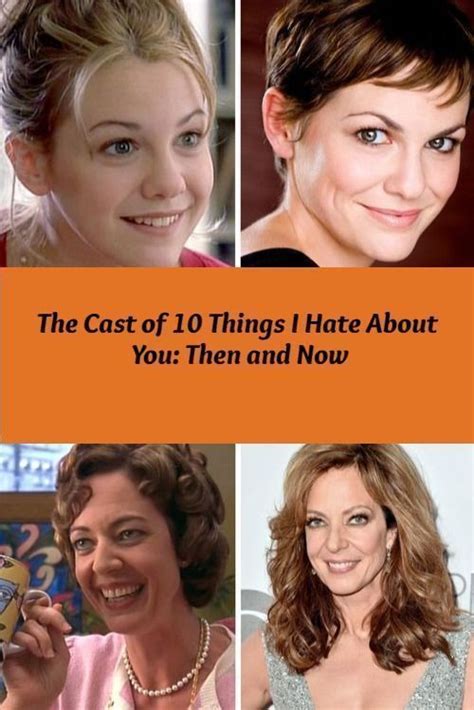 The Cast Of 10 Things I Hate About You Then And Now How To Memorize
