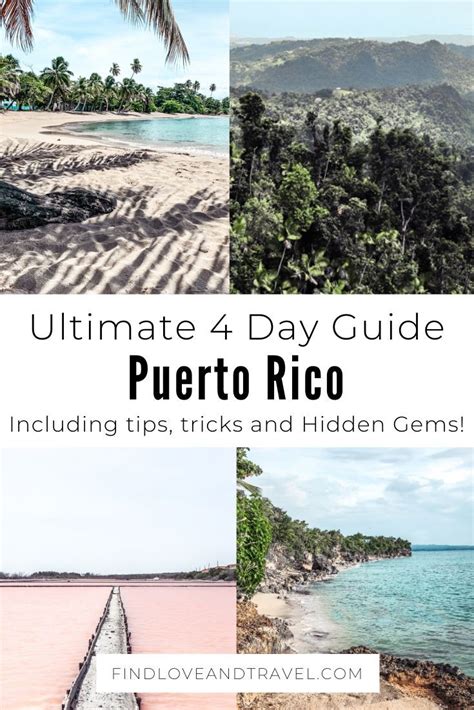 The Ultimate 4 Days In Puerto Rico Itinerary Puerto Rico Travel Guide