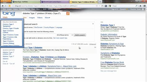 You can search for results in a specific website (e.g. Bing Advanced Search Demo - YouTube