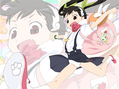 Masaüstü Monogatari Serisi Hachikuji Mayoi Anime girls x