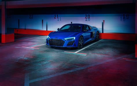 1440x900 Blue Audi R8 2020 1440x900 Resolution Hd 4k