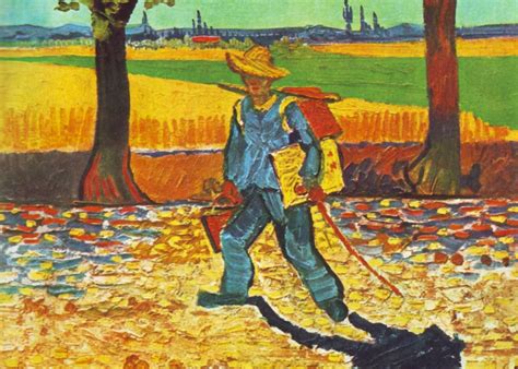 The Painter On His Way To Work By Vincent Van Gogh “the Painter On His