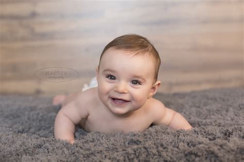 Maybe your baby still hasn't reached the average weight or length for this age. Atlanta Baby Photography- 6 month old Jack | Atlanta ...