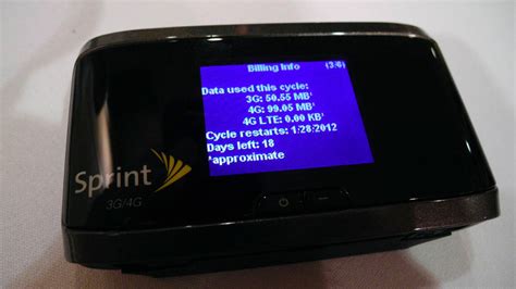 Sprints Lte Wimax 3g Tri Fi Hotspot On Sale May 18th For 9999