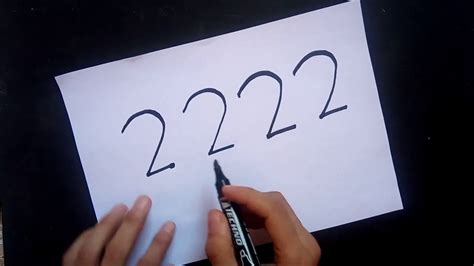 How To Draw Anything From Numbers Easy 2222 Drawing From Numbers Youtube