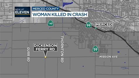 55 Year Old Woman Killed In Solo Car Crash In Merced County Chp Says Abc30 Fresno