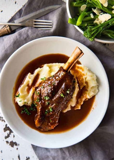 Port Braised Lamb Shanks Recipetin Eats