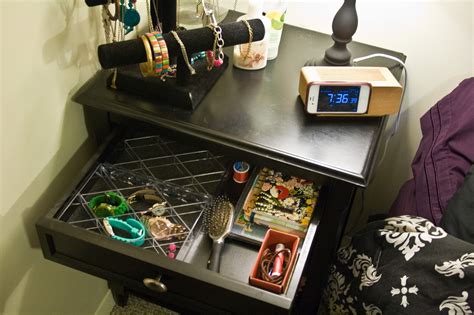 Five Sixteenths Blog Wednesday Decor Jewelry And Night Stand Organization