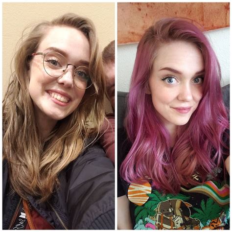 From Dark Blonde Virgin Hair To Pink Finally Mustered The Courage To