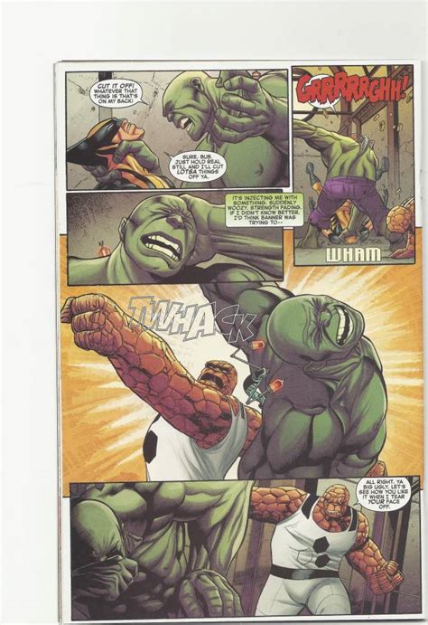 Luke Cage And Thing Vs Hulk Battles Comic Vine
