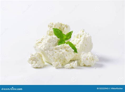 Curd Cheese Stock Image Image Of Cottage Organic Diary 52222943