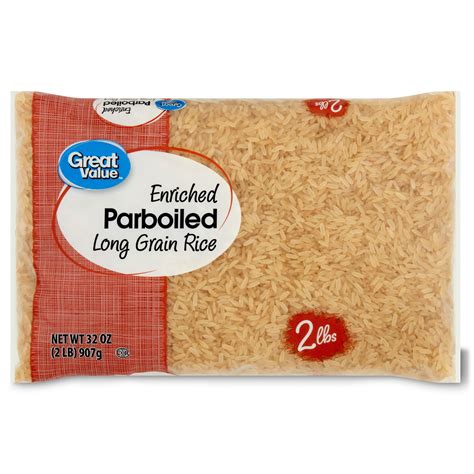 Great Value Long Grain Parboiled Enriched Rice 32 Oz
