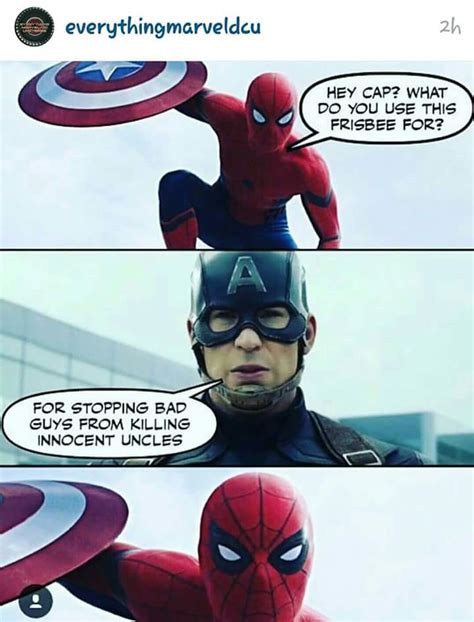 Cthutube The Best Captain America Civil War Spider Man Memes Part 2