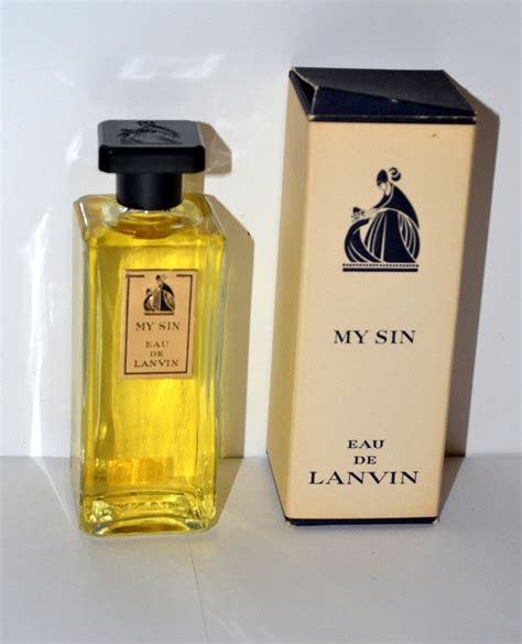 My Sin By Lanvin 1924 Perfume Notes Include Aldehydes Bergamot