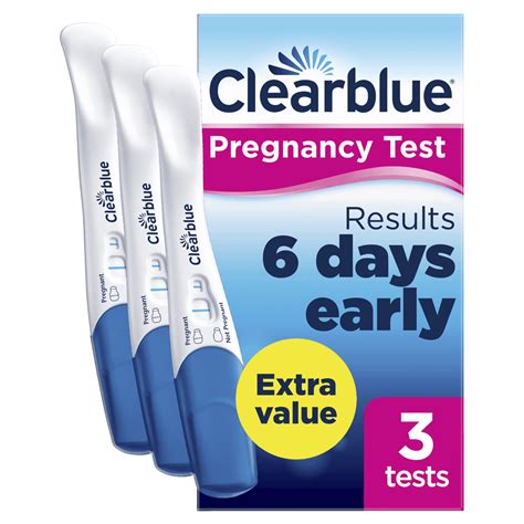 Clearblue Ultra Early Detection Pregnancy Test Kit Of 3 Test