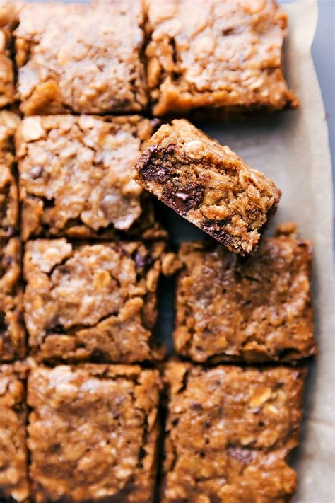 These Gluten Free Soft Baked Oatmeal Breakfast Bars Are Ultra Chewy And