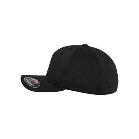 Premium Flexfit Panel Cap Black Fitted Style Your Cap