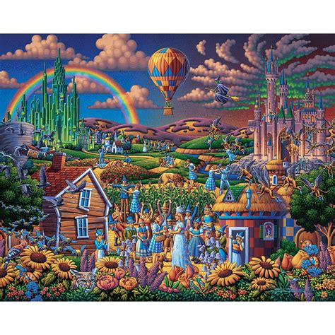 Dowdle Jigsaw Puzzle Wizard Of Oz 1000 Piece