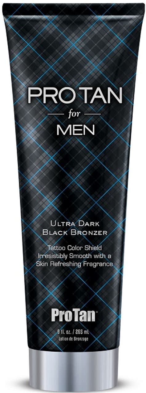 2019 Pro Tan For Men Ultra Dark Black Bronzer Indoor Tanning Lotion