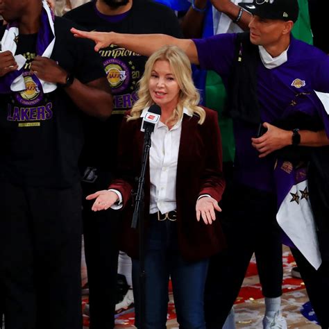 The Lakers Jeanie Buss Just Became The First Woman Owner To Win An NBA