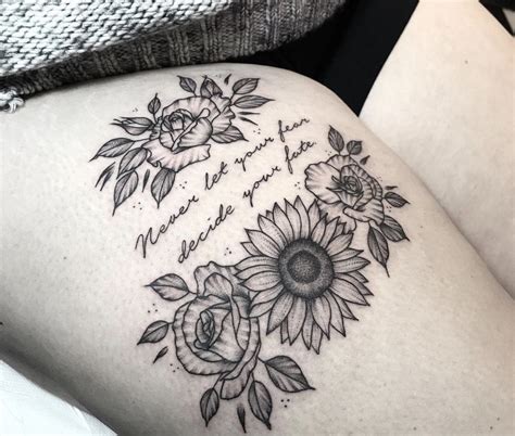 Pin By Tips And Ideas On Tattoos Front Thigh Tattoos Feminist Tattoo