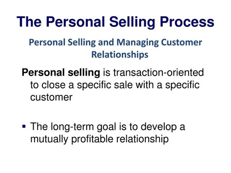 Ppt Personal Selling Process Powerpoint Presentation Free Download