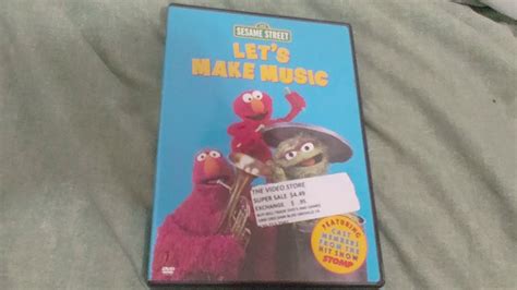 Sesame Street Let S Make Music Dvd Overview Youtube