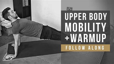Upper Body Warm Up Shoulder Mobility Routine Follow Along Youtube