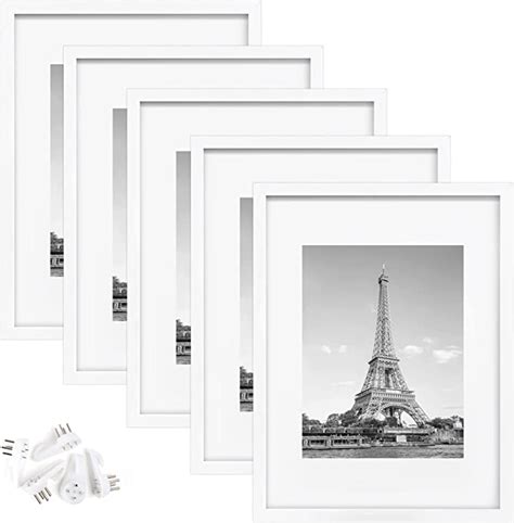 Upsimples 12x16 Picture Frame Set Of 5 Display Pictures 85x11 With