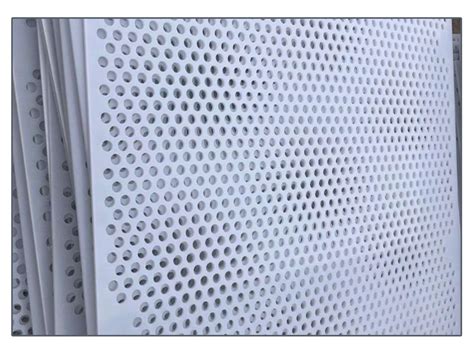 White And Transparent Pe Pp Perforated Plastic Sheets With Holes