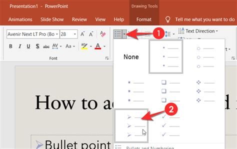 How To Add Bullets And Numbers On Microsoft Powerpoint