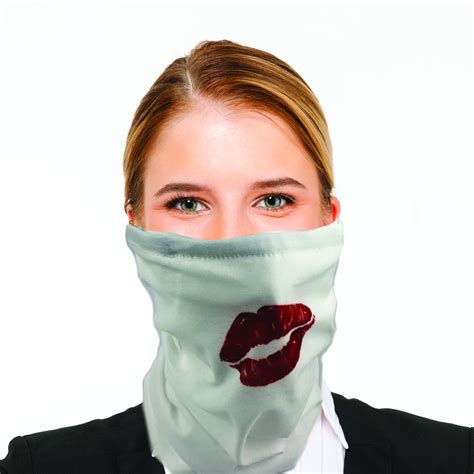 Bandana Scarf Face Mask With Carbon Filters Neck Gaiter Cloth