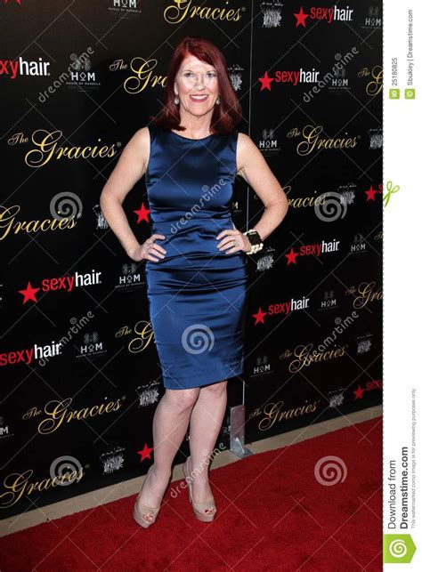Kate Flannery At The 2012 Gracie Awards Gala Beverly Hilton Hotel